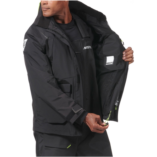 2026 Musto Mens BR1 Channel Sailing Jacket & Trouser Sailing Suit 82399B - Black